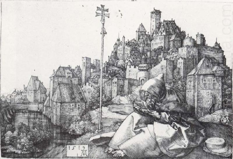 St.Anthony The Hermit, Albrecht Durer